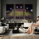 Demon Deacons Print Canvas, Football Team Print -