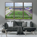 KState Wildcats Football Team Print - Manhattan Bill Snyder by MyGreatCanvas | Canvas Wall Art Prints | Photo Prints & Wall Decor