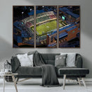 University of North Texas Mean Green Football Artwork,