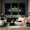Denver Broncos Football Team Print Canvas- Denver Empower