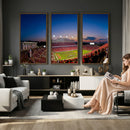 Wolfpack Football Team Wall Art Print - Raleigh