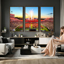 North Carolina State University Canvas Print, North Carolina