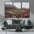 University of Illinois Fighting Illini Football Team Print - by MyGreatCanvas | Canvas Wall Art Prints | Photo Prints & Wall Decor