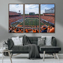 University of Illinois Fighting Illini Football Team Print by MyGreatCanvas | Canvas Wall Art Prints | Photo Prints & Wall Decor