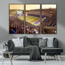 University of Kansas Jayhawks Football Team Print - Lawrence by MyGreatCanvas | Canvas Wall Art Prints | Photo Prints & Wall Decor