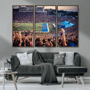 University of Kansas Jayhawks Football Team Art Print - by MyGreatCanvas | Canvas Wall Art Prints | Photo Prints & Wall Decor