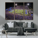University of Kansas Jayhawks Football Team Print - Lawrence by MyGreatCanvas | Canvas Wall Art Prints | Photo Prints & Wall Decor