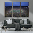 University of Michigan Wolverines Football Team Print - Ann by MyGreatCanvas | Canvas Wall Art Prints | Photo Prints & Wall Decor