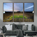 Michigan Stadium Wall Art Canvas Print, Vibrant Game Day by MyGreatCanvas | Canvas Wall Art Prints | Photo Prints & Wall Decor