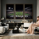 Cincinnati Bearcats Football Team Print - Nippert Stadium