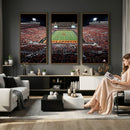 Boone Pickens Stadium Wall Art Oklahoma State Cowboys Print