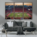 Arizona Wildcats Football Team Print - Tucson Arizona by MyGreatCanvas | Canvas Wall Art Prints | Photo Prints & Wall Decor