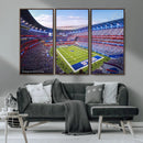 Buffalo Bills Football Team Print Canvas - Buffalo Highmark by MyGreatCanvas | Canvas Wall Art Prints | Photo Prints & Wall Decor