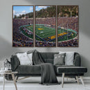 University of California Golden Bears Football Team Print - by MyGreatCanvas | Canvas Wall Art Prints | Photo Prints & Wall Decor