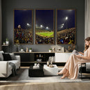 Central Michigan University Chippewas Canvas Wall Art,