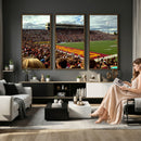 Central Michigan University Chippewas Football Team Print -