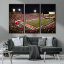 Indiana University Hoosiers Football Team Print Canvas - by MyGreatCanvas | Canvas Wall Art Prints | Photo Prints & Wall Decor