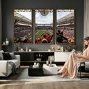 Miami Hurricanes Football Team Wall Art Print - Miami Hard