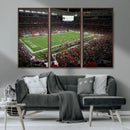 Miami Hurricanes Football Team Print Canvas- Miami Hard Rock