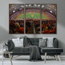 Syracuse University Orange Football Canvas Print, Football