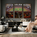 Syracuse University Orange Football Canvas Print, Football
