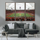Syracuse University Orange Football Team Print - Syracuse by MyGreatCanvas | Canvas Wall Art Prints | Photo Prints & Wall Decor