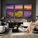 The Louisiana State University Tigers Football Team Print -
