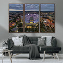 The Louisiana State University Tigers Football Team Print -