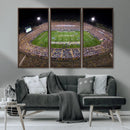 The University of Connecticut UCONN Huskies Football Team by MyGreatCanvas | Canvas Wall Art Prints | Photo Prints & Wall Decor