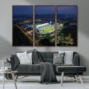 The University of South Florida Bulls Football Team Print - by MyGreatCanvas | Canvas Wall Art Prints | Photo Prints & Wall Decor