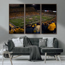 West Virginia Uni Mountaineers Football Team Print - Milan