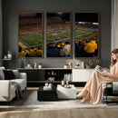 West Virginia Uni Mountaineers Football Team Print - Milan