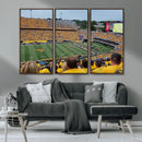 Puskar Stadium Canvas Print Wall Art - Morgantown Print -