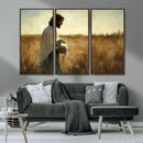 Jesus the Good Shepherd Wall Art Canvas Print - by MyGreatCanvas | Canvas Wall Art Prints | Photo Prints & Wall Decor