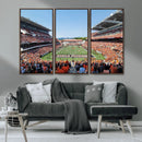 Oregon State Beavers Football Team Print - Corvallis Reser