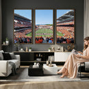 Oregon State Beavers Football Team Print - Corvallis Reser