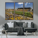 University of Wyoming Cowboys Football Team Print - Laramie by MyGreatCanvas | Canvas Wall Art Prints | Photo Prints & Wall Decor