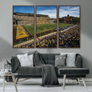 University of Wyoming Cowboys Football Team Print - Laramie by MyGreatCanvas | Canvas Wall Art Prints | Photo Prints & Wall Decor