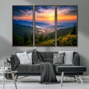Majestic Mountain Sunrise Print | Landscape Wall Art | by MyGreatCanvas | Canvas Wall Art Prints | Photo Prints & Wall Decor