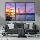 Golden Gate Bridge Wall Art Canvas Print – Framed San by MyGreatCanvas | Canvas Wall Art Prints | Photo Prints & Wall Decor