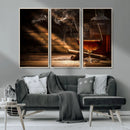 Whiskey and Cigar Wall Art Canvas Print by MyGreatCanvas | Canvas Wall Art Prints | Photo Prints & Wall Decor