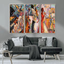Abstract Afro American Jazz Canvas Wall Art | Music-Inspired by MyGreatCanvas | Canvas Wall Art Prints | Photo Prints & Wall Decor