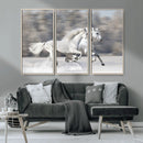 The White Horses Wall Art, Framed White Horses Wall Art