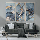 Multipanel Marble Fluid Effect Wall Art Abstract Canvas Wall by MyGreatCanvas | Canvas Wall Art Prints | Photo Prints & Wall Decor