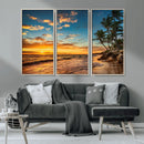 Sunset Wall Art Canvas Print