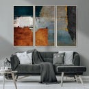 Modern Abstract Canvas Art Canvas Print - Framed and Ready