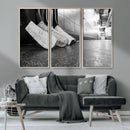 Ice Hockey Wall Art Canvas Print