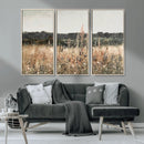 Abstract Wildflower Art Field Landscape Oil Painting Print,