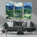 Olive Trees Van Gogh Wall Art Canvas Print