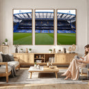 Chelsea FC Soccer Team Print - Stamford Bridge Stadium Wall